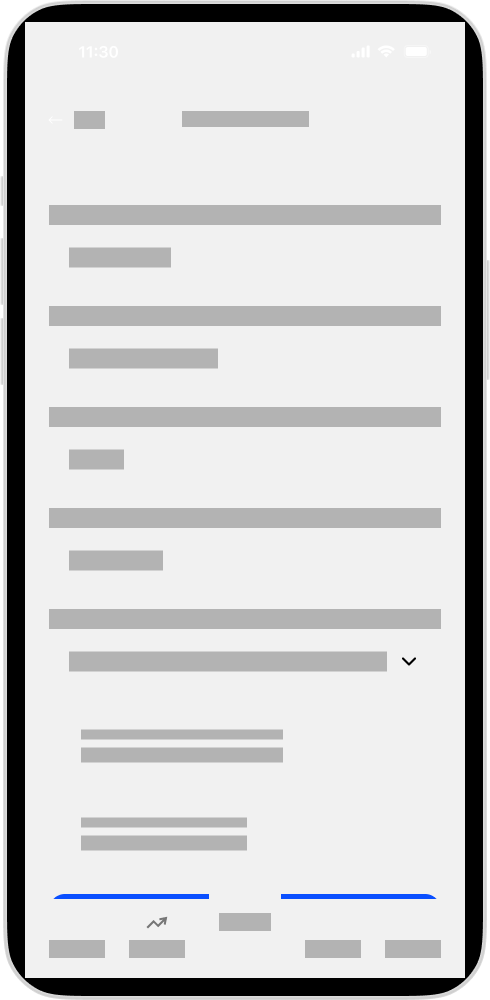 SecureBank Add New Bill Screen