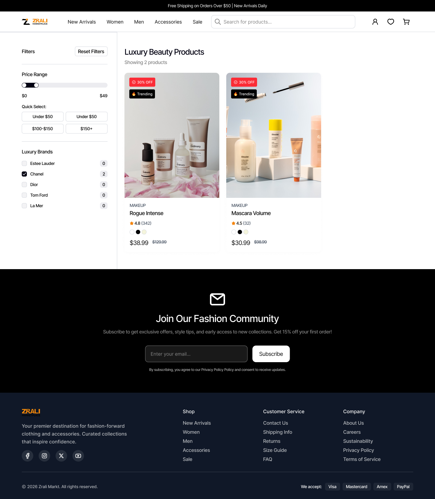 Shipping Information Zrali 2