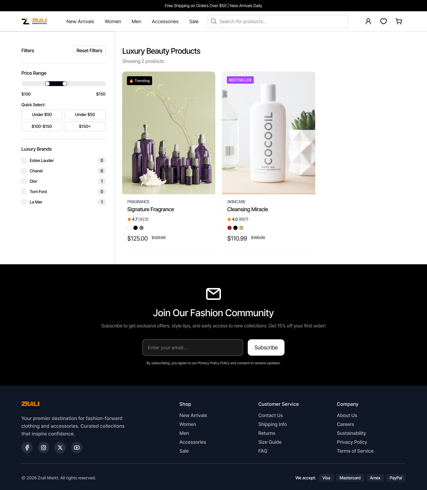 Shipping Information Zrali 3