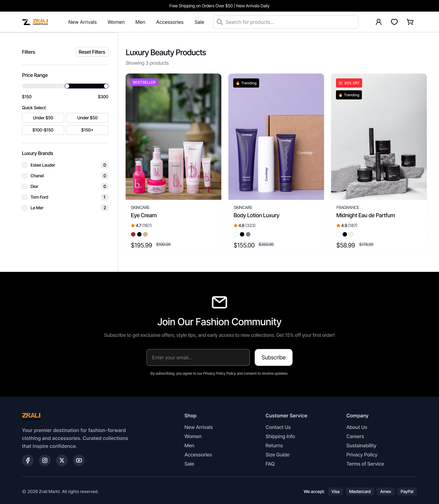 Shipping Information Zrali 4