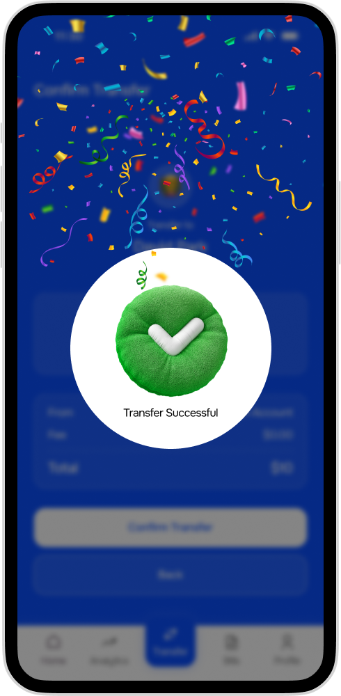 SecureBank Transfer Successful